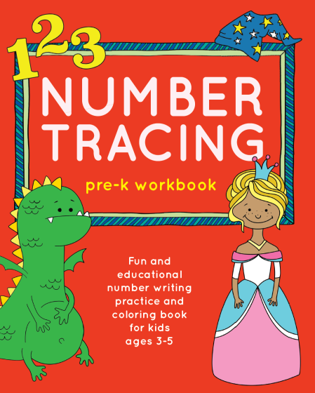 Number Tracing Pre-K Workbook by Editors of Little Brown Lab